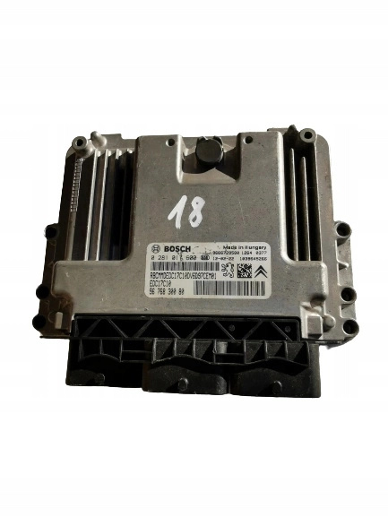 PEUGEOT 207 1.6HDI 0281017600 9666729580 Computer