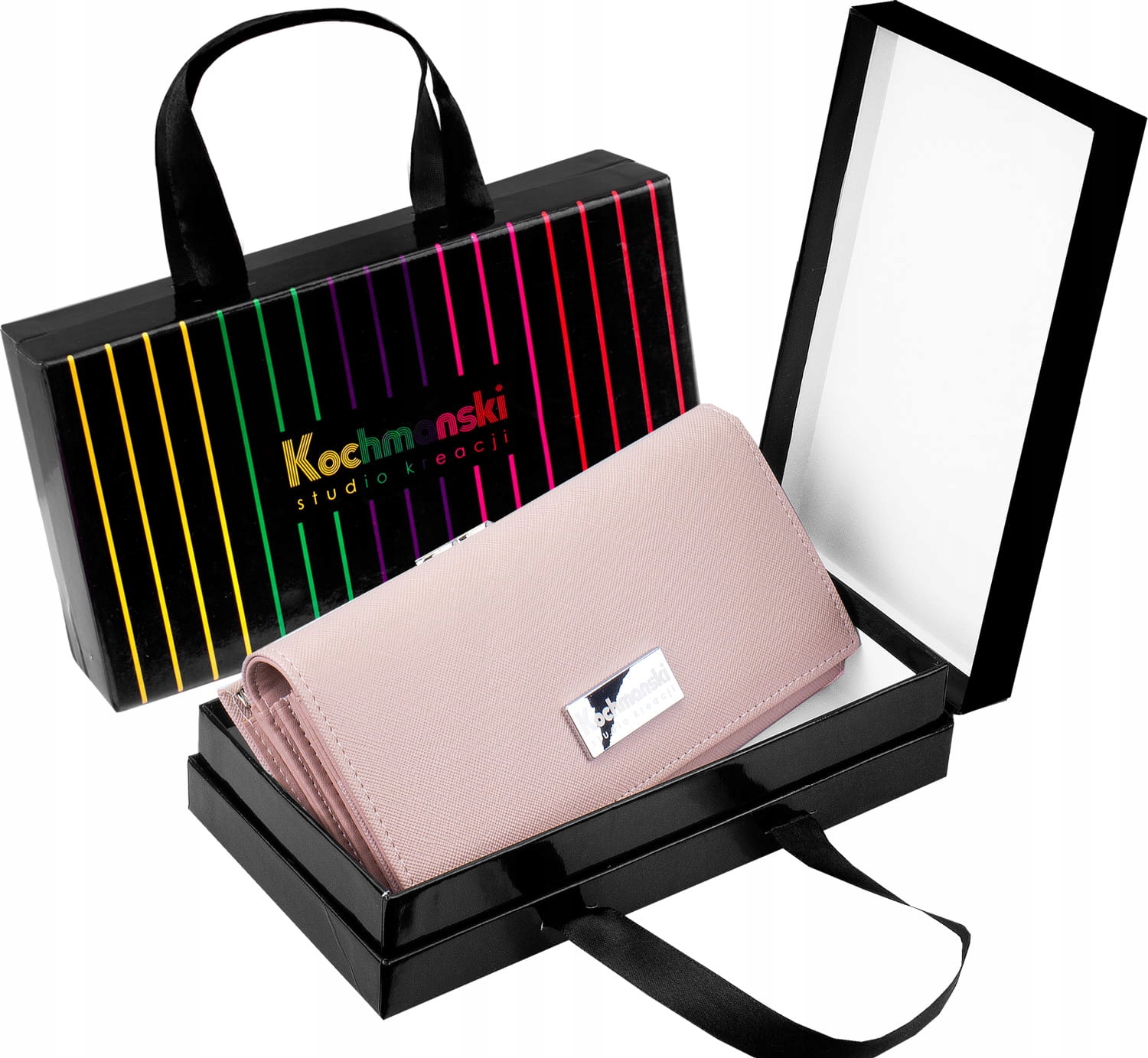 

Kochmanski portfel damski Premium rfid Saffiano