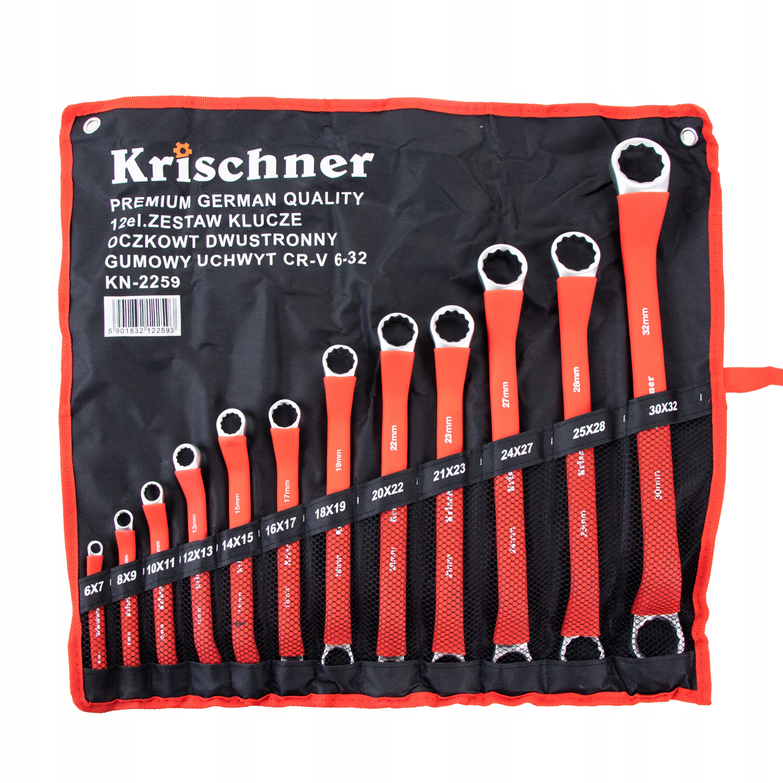 ZESTAW KLUCZY OCZKOWE ODSADZONE ANTYPOSLIZGOWE Mark Krischner