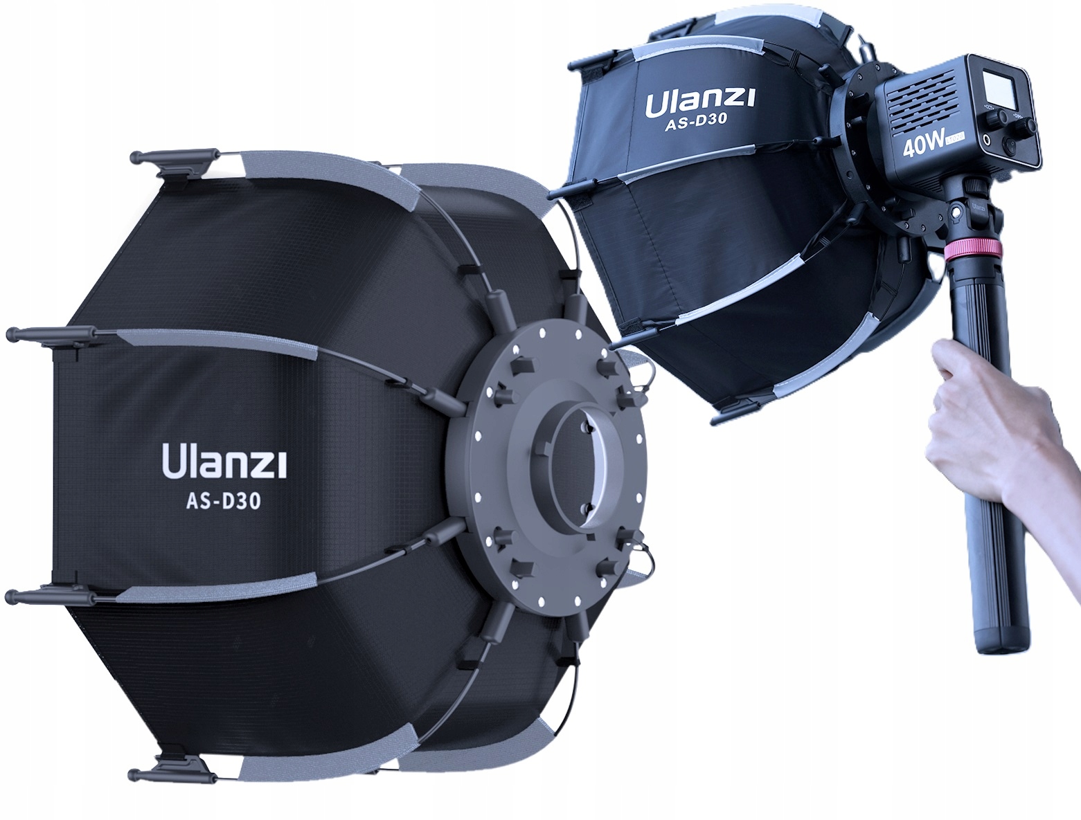 Softbox 2x Difuzér na Mini Bowens Octa 30 cm Ulanzi L005 L023 LT028 L024