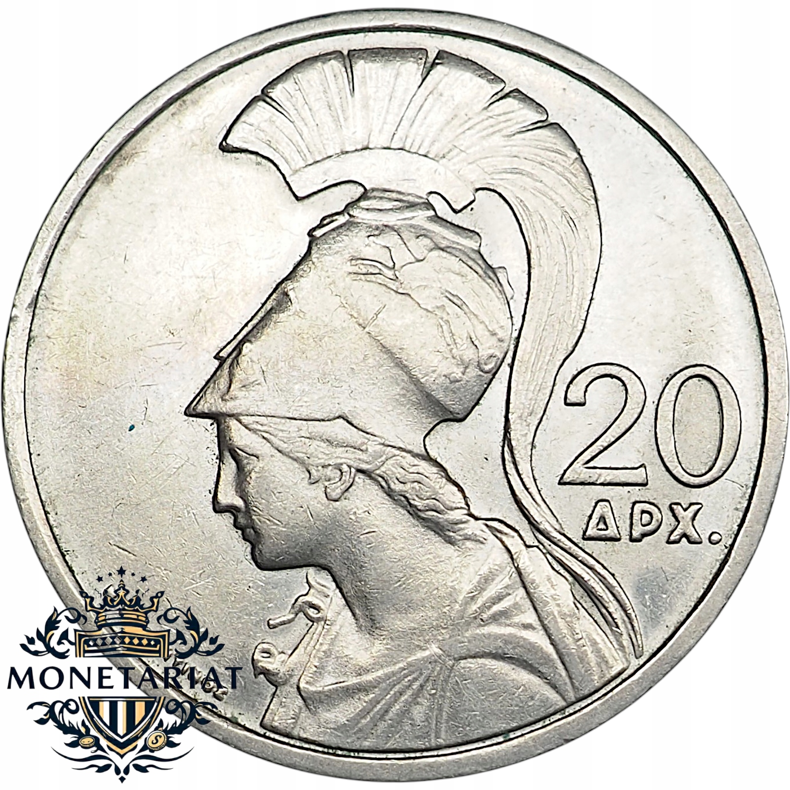 20 DRACHM 1973 JUNTA - GRECJA