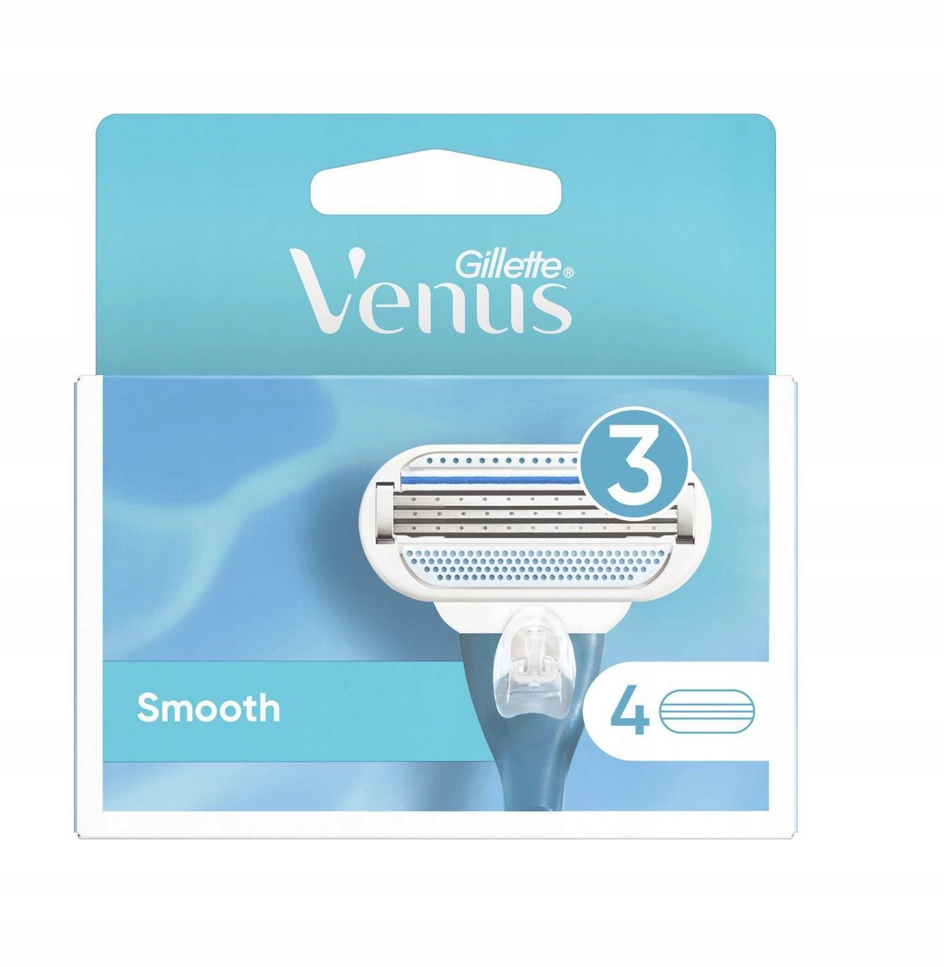 Gillette Venus Smooth Náhradní Břity 4 Ks