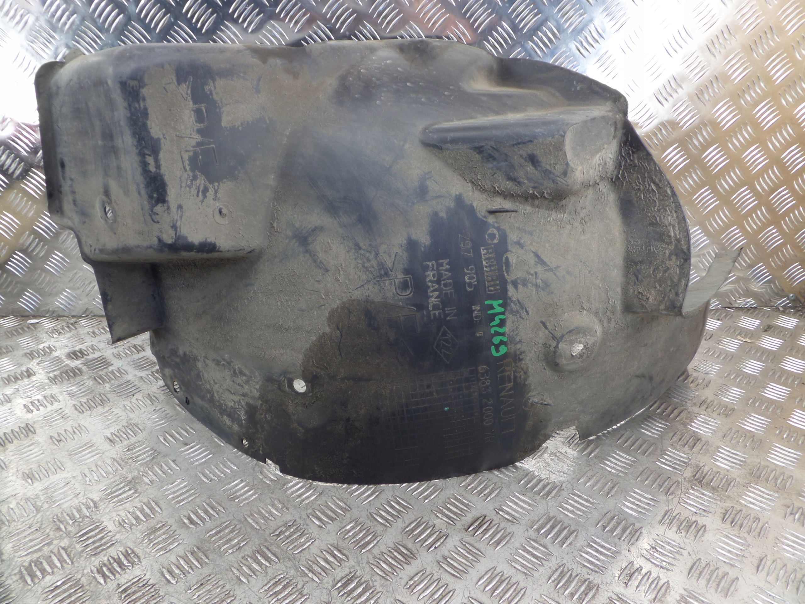 RENAULT MASTER OPEL MOVANO III mudguard front right 638320007R part rear part