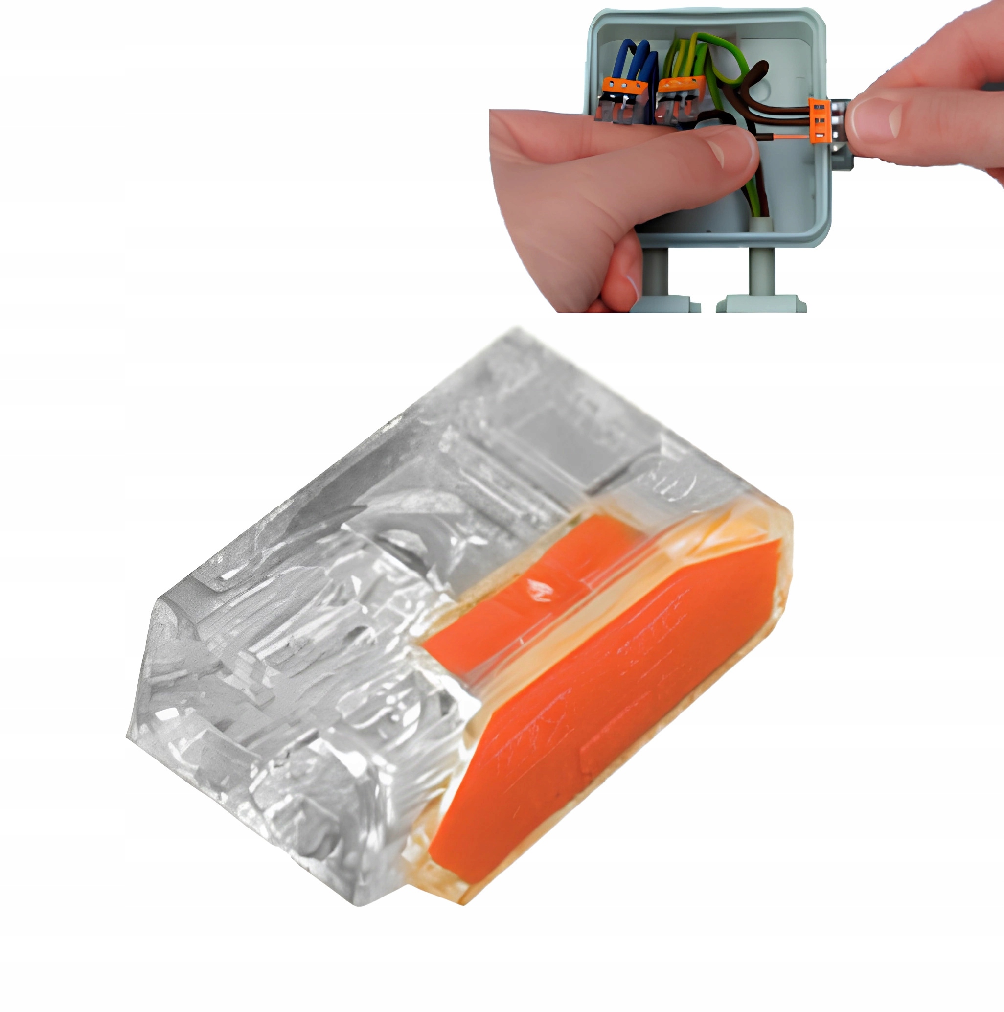 

Pawbol Szybkozłączka Złączka Wago 2x drut 2,5mm2