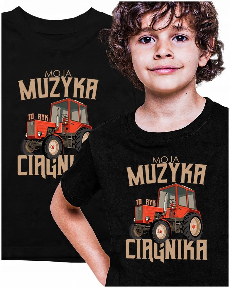 

Koszulka Moja Muzyka ryk ciągnika 134
