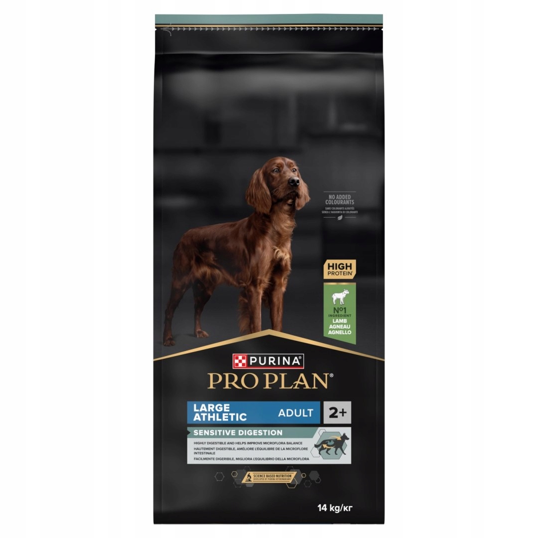 Levně Purina Pro Plan Large Adult Athletic Optidigest Jehněčí s rýží 14 kg Pur