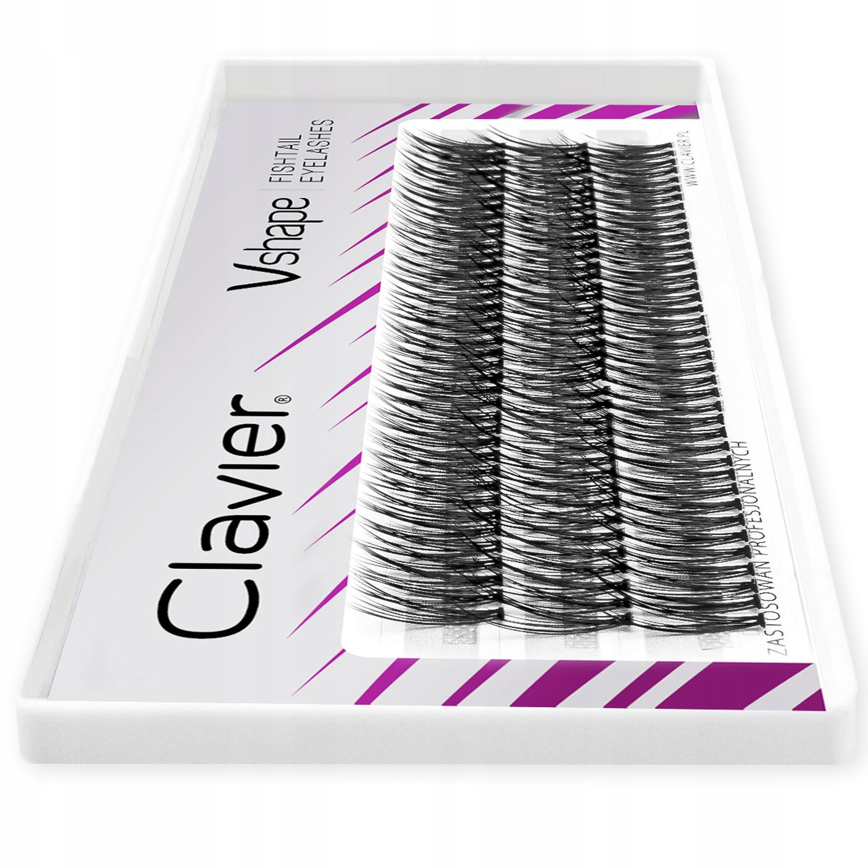 

Kępki Rzęsy Clavier Vshape Jaskółki 14mm