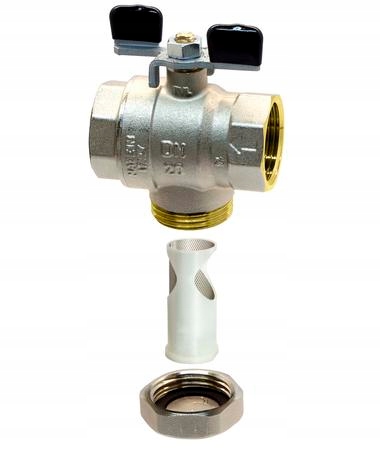 

Zawór 3/4"motyl z filtrem w kuli Tecnovielle