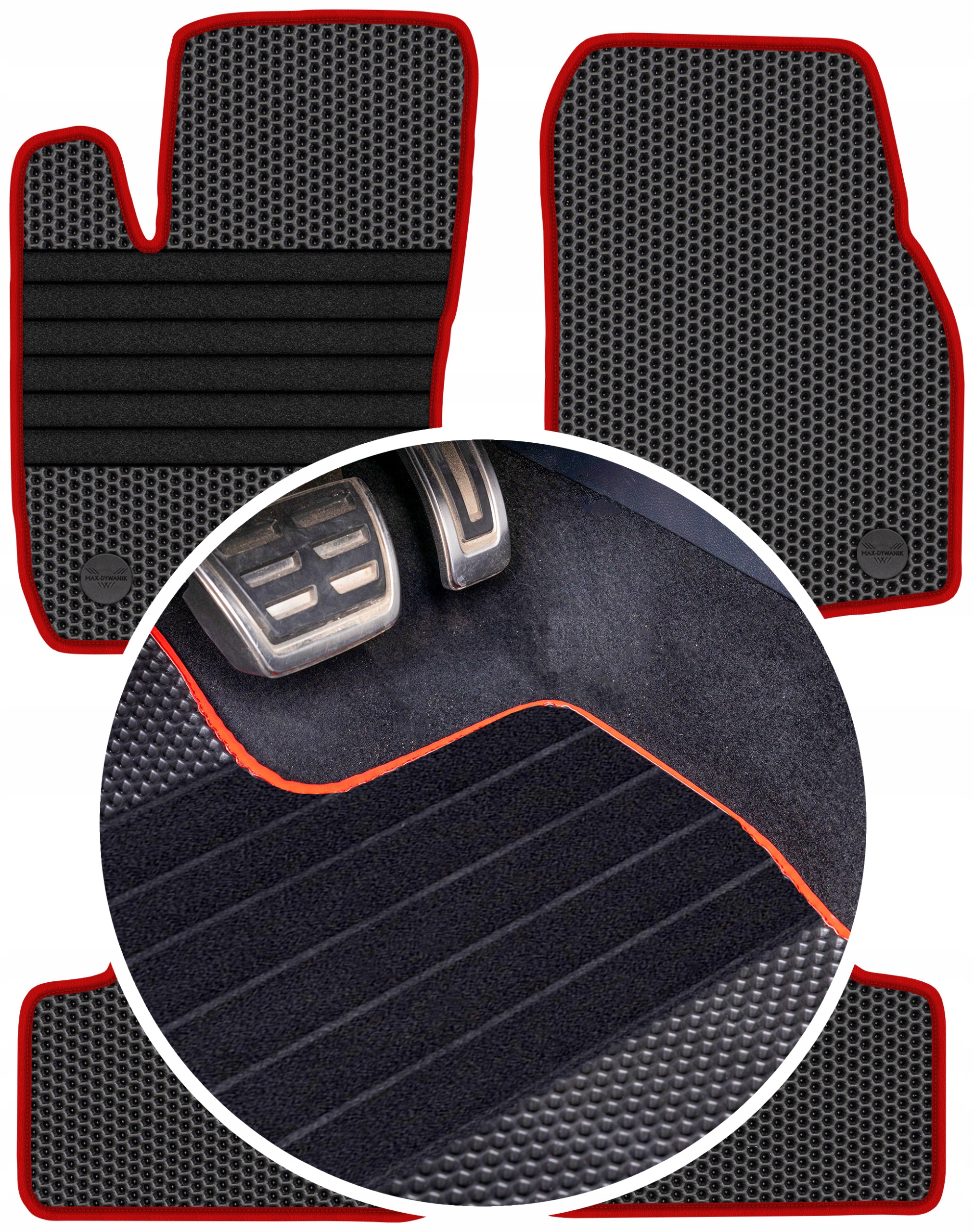 Opel Astra III H 2004-2014 Gumové rohože Eva Eternity Plastry Medu