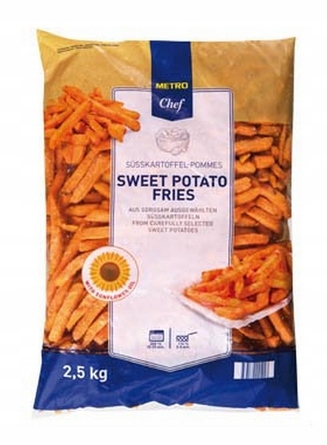 Levně Hranolky ze sladkých brambor Bataty 2,5 kg