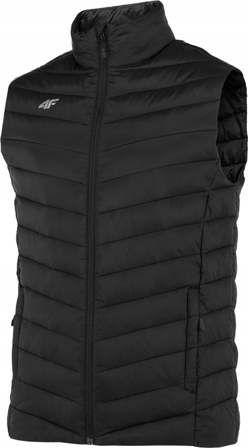 4F KAMIZELKA BEZRĘKAWNIK PUCHOWY KUMP001B r. XXXL Kolor czarny