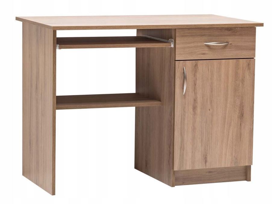 

Biurko komputerowe z półką dąb dziki tabac 1-AB