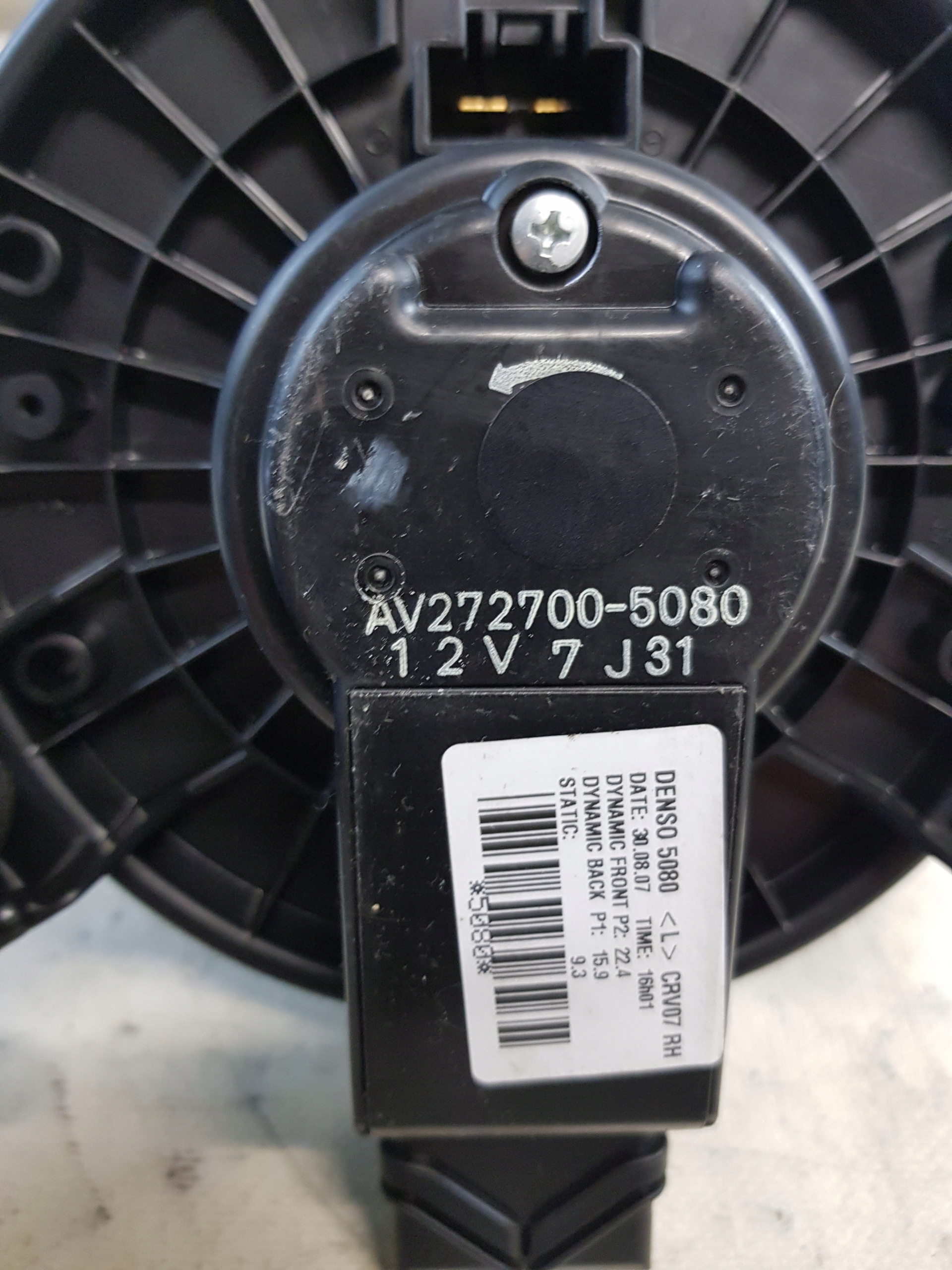 ventilátor topení Honda CRV III GEN