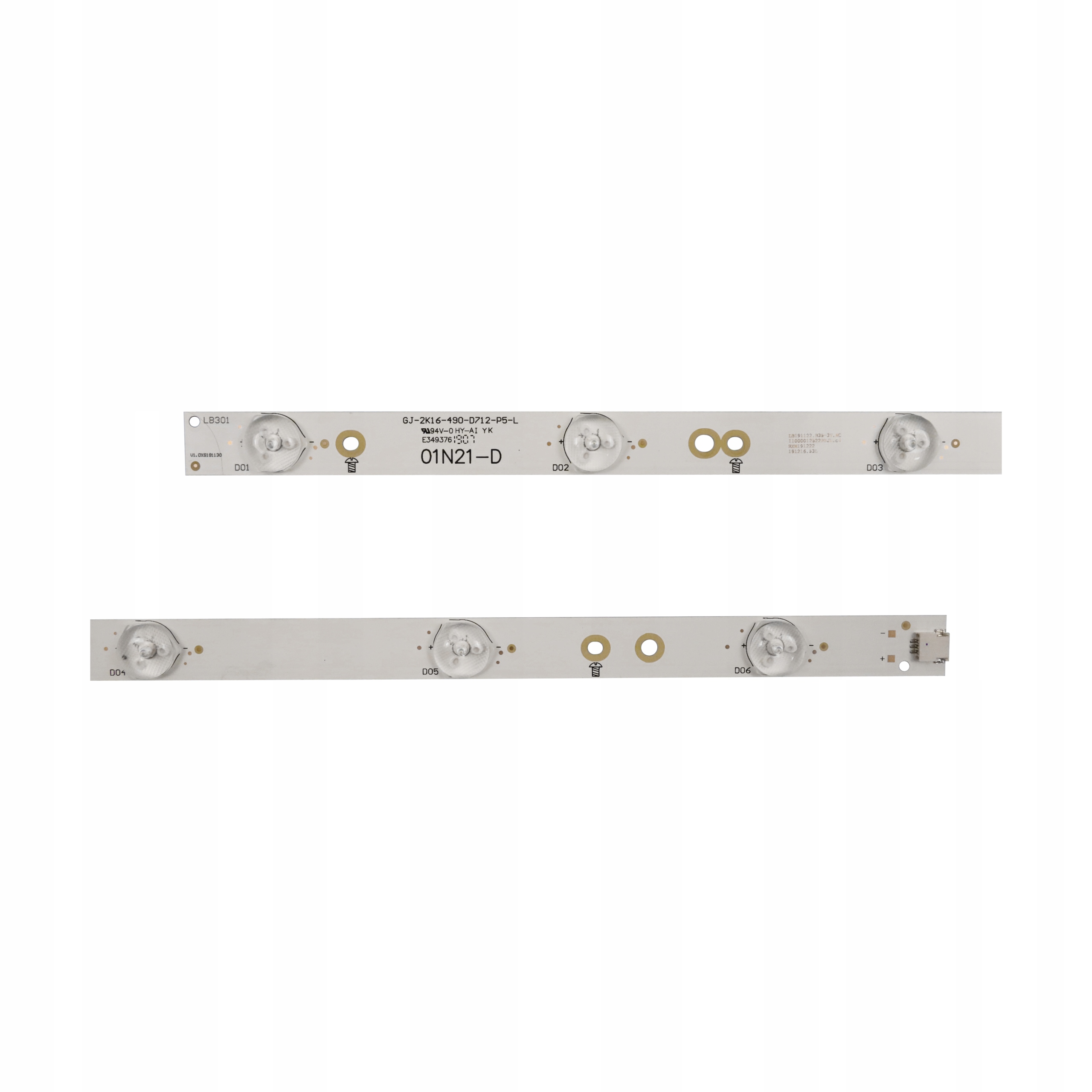 LISTWY LED LB-PF3030-GJD2P6C490712-L-B 49PUS6501 Kod producenta LED300 LED301