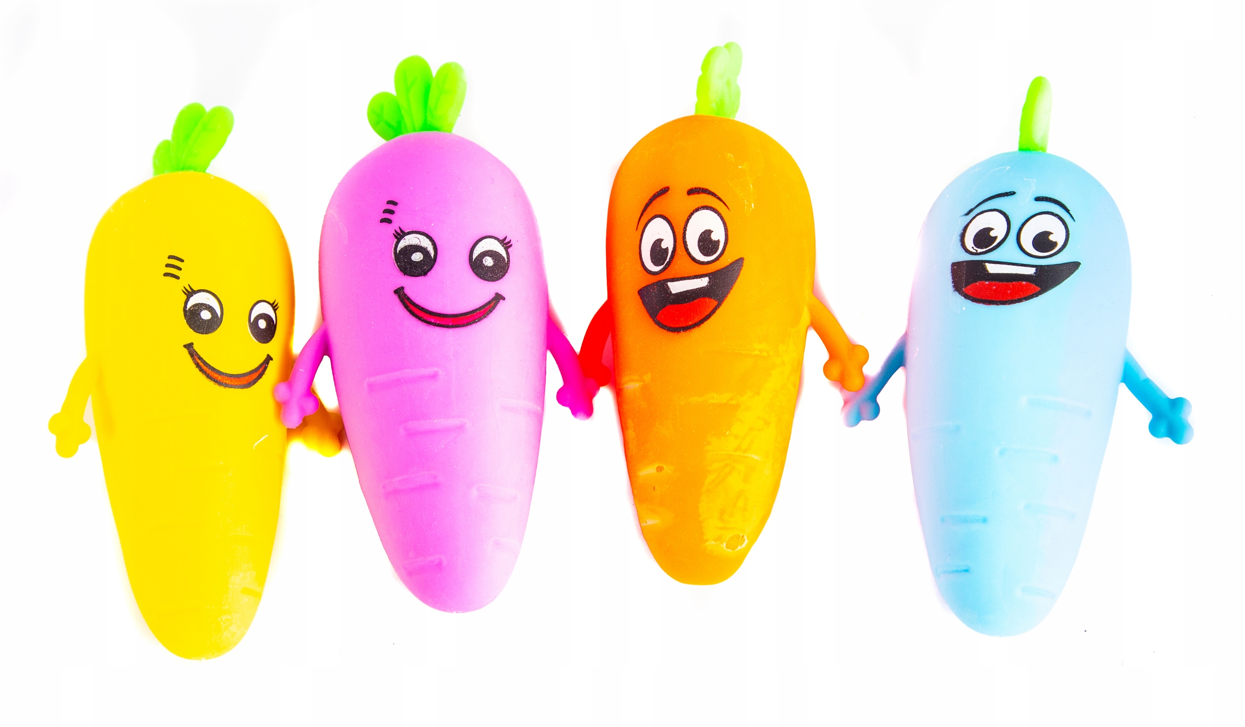 DUŻA ZABAWKA GNIOTEK MARCHEWKA RÓŻNE KOLORY Marka Midex