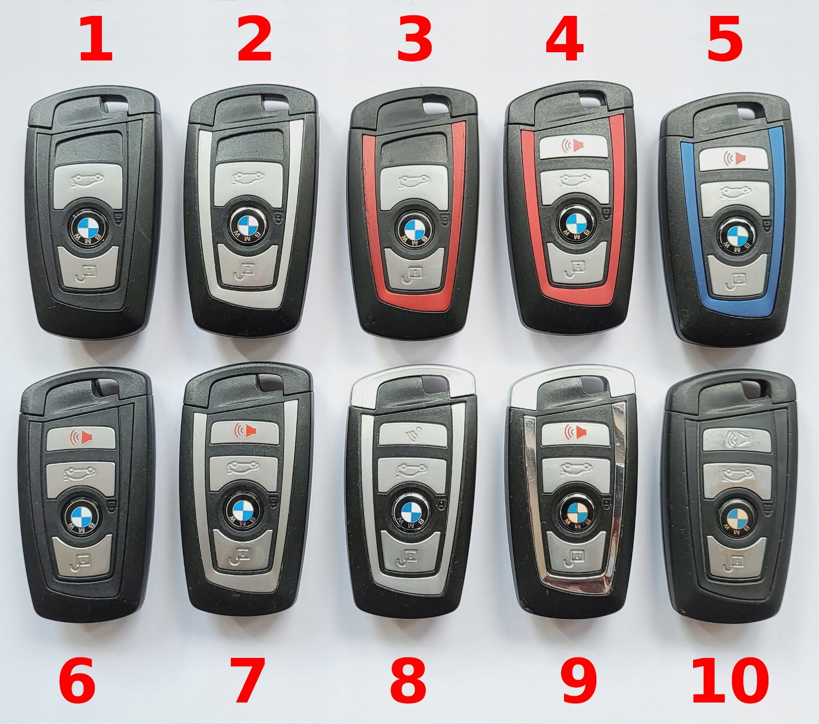 PILOT KLUCZYK BMW F20 F22 F30 F32 F10 F13 F15 F16 F25 F26 F01 F06 HUF 5662 Numer katalogowy części HUF 5662