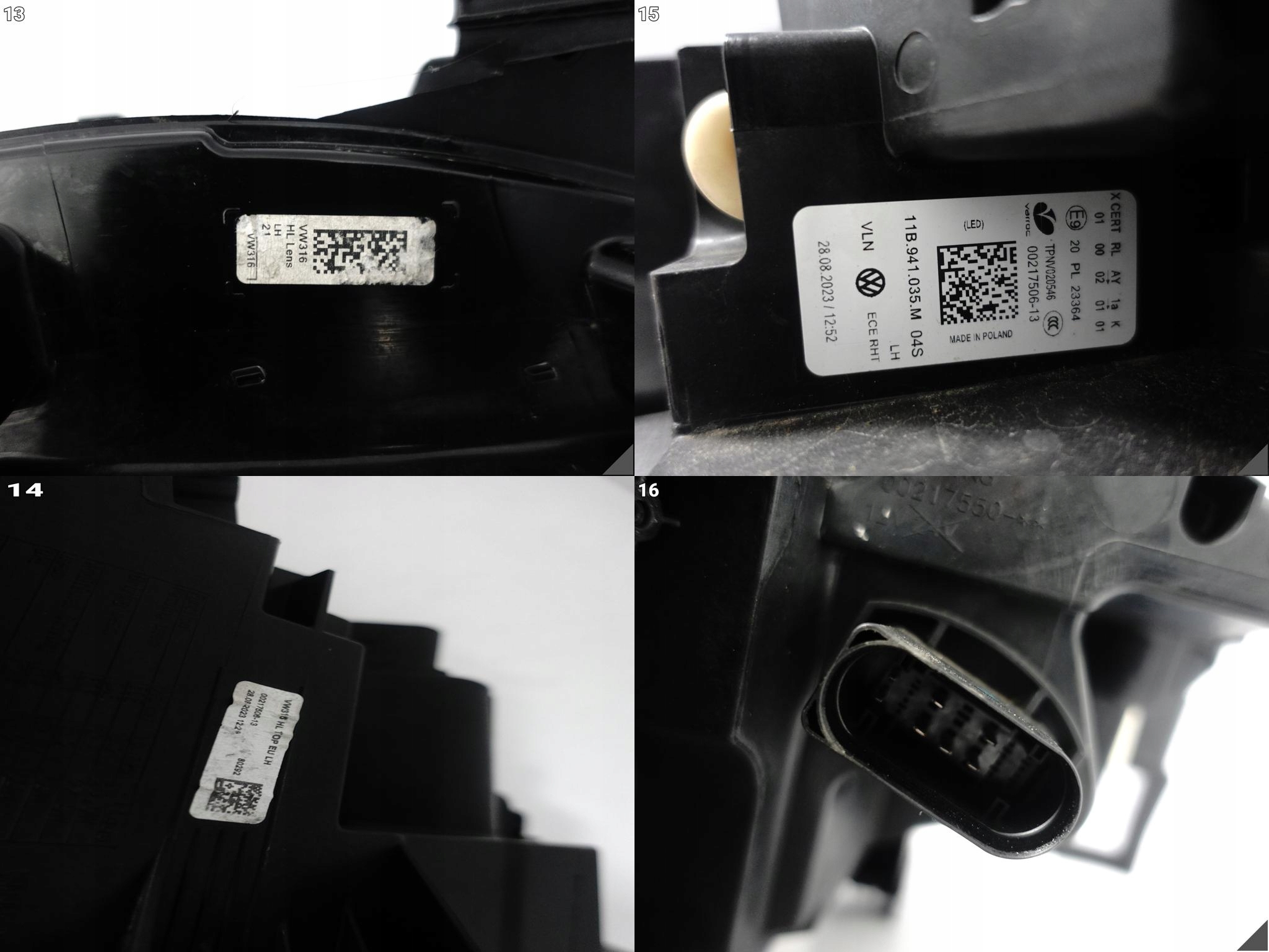 VW ID.4 ID4 ID.5 ID5 GTX 11B 20- light FULL LED IQ.LIGHT left front EUROPA