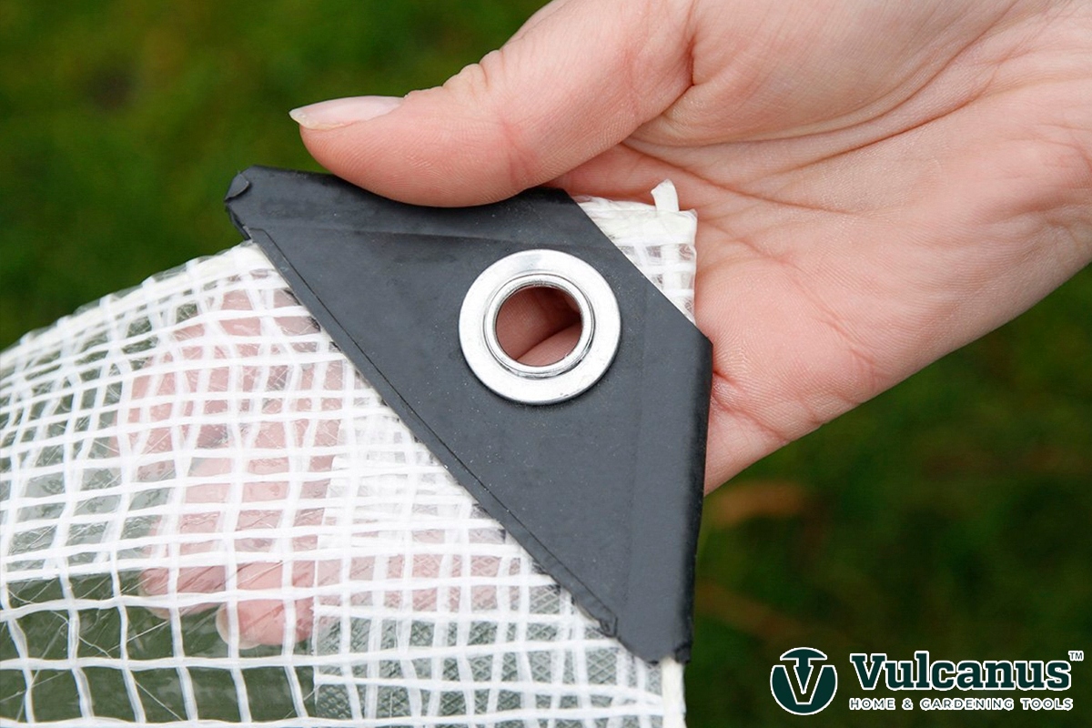 PLANDEKA 100g NA MEBLE OGRODOWE BARDZO GRUBA PŁACHTA Folia 2x3 m BIAŁA 3x2m Szerokość 2 m