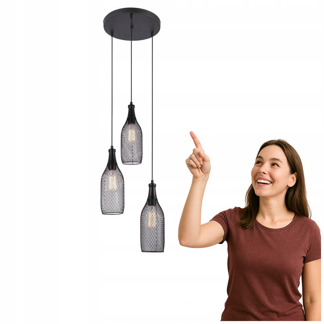 Závěsná lampa Julienne MDM-2547/3 Italux