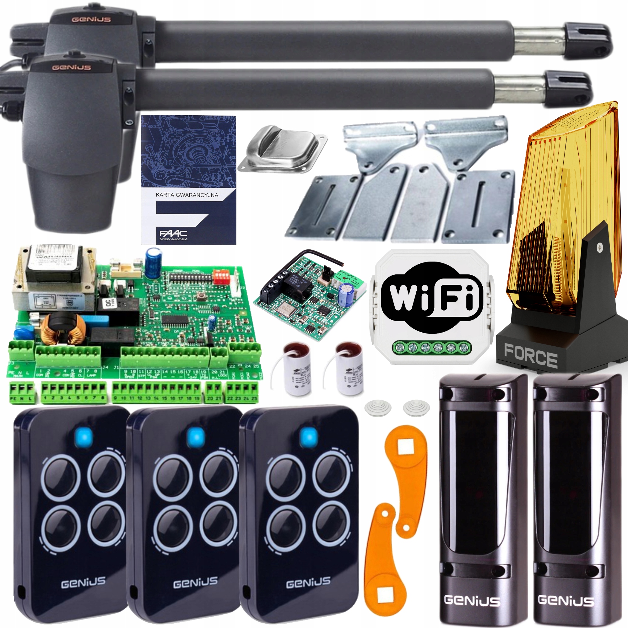 Set Pohonník Genius Gbat 300 3x Ovladač Lampa