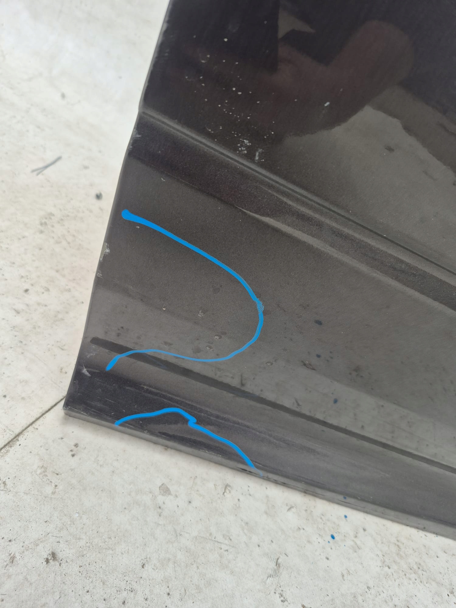 DODGE RAM 1500 09- Tür links heck hinten