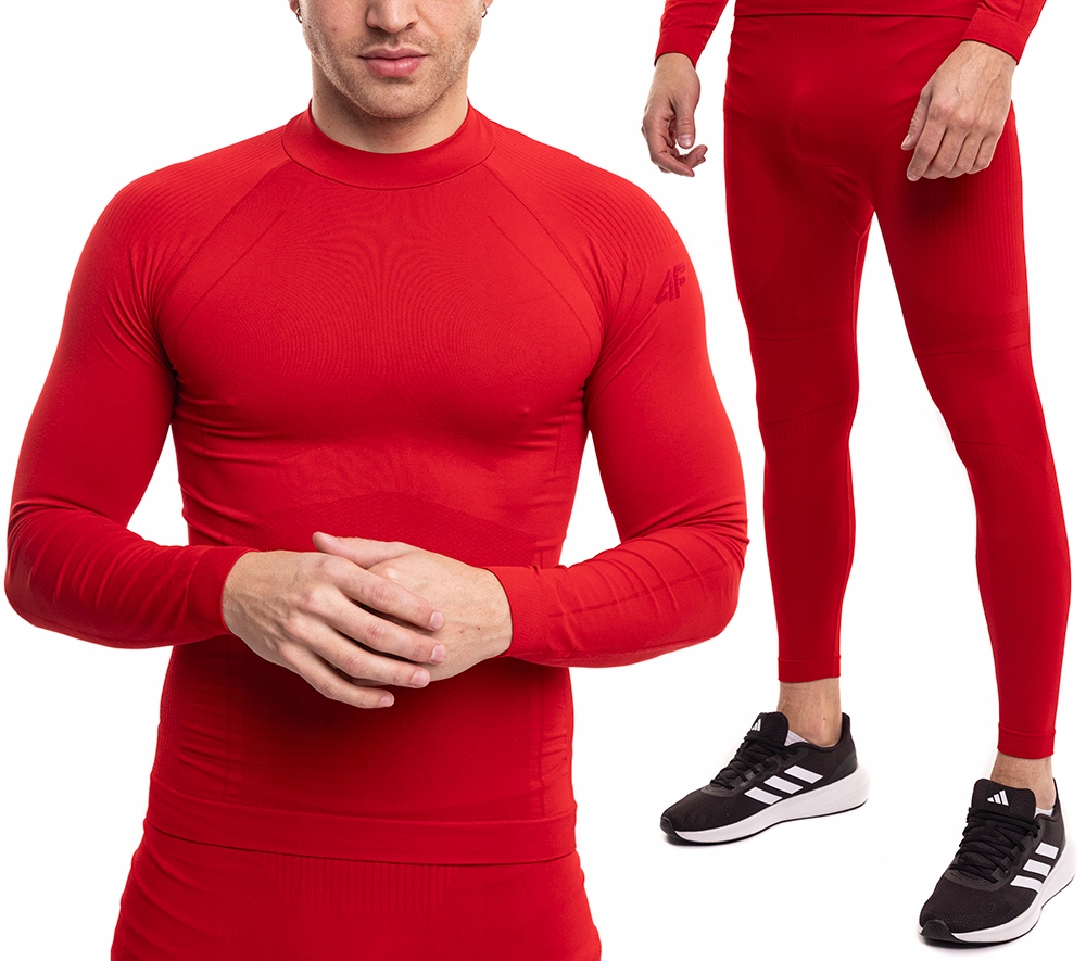 Komplet termoaktivního spodního prádla 4F Pánské elastické bezešvé 4FSkin 2XL/3XL