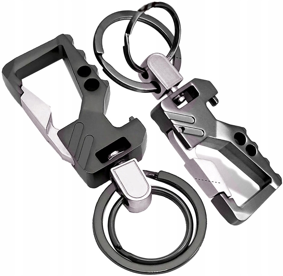 Metalowy Męski Brelok do kluczy paska prezent elegancki z otwieraczem Marka Edibazzar