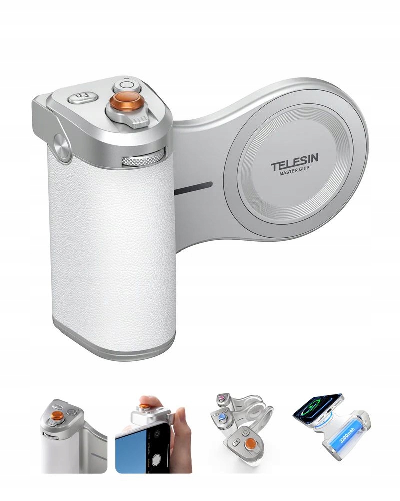 Držák Grip Magnet MagSafe Pilot Bluetooth Aku 3200 mAh pro iPhone