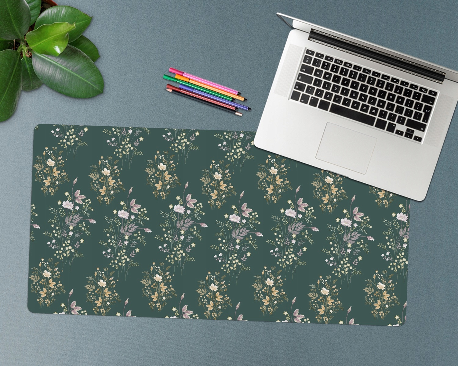 Mata do pracy biuro Letnie Polne Kwiaty 90x45 cm Marka Coloray