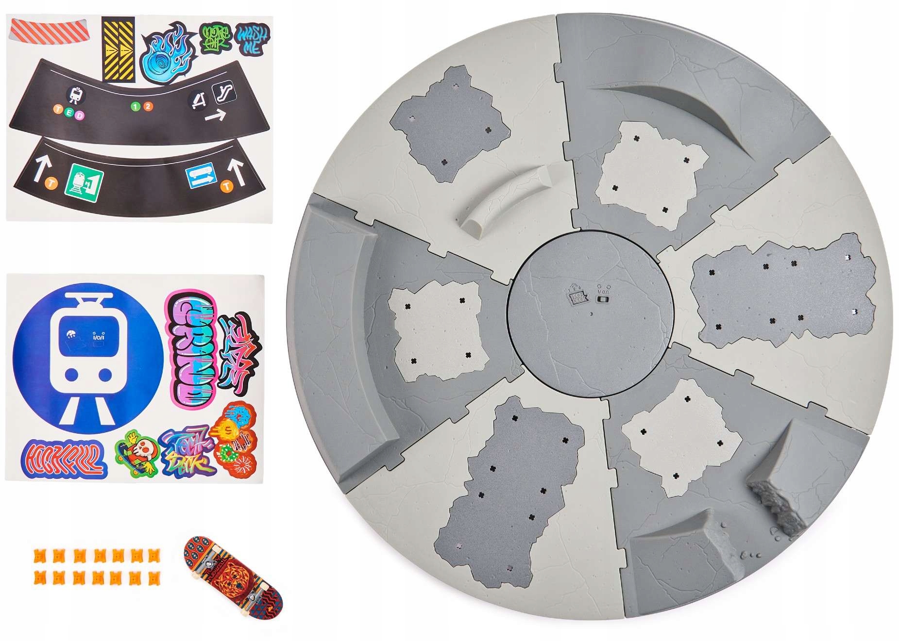 TECH DECK DUŻA OBROTOWA RAMPA SHREDLINE 360 + DESKOROLKA THANK YOU Model SHREDLINE 360