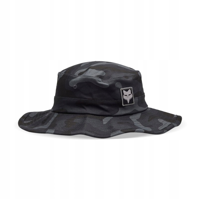 Klobouk Fox Base Over Sun Black Camo S/m