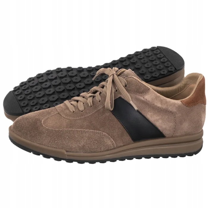 Kožené boty Dámské Polobotky Tenisky Ryłko Pískové D1RZ2_U Šedé