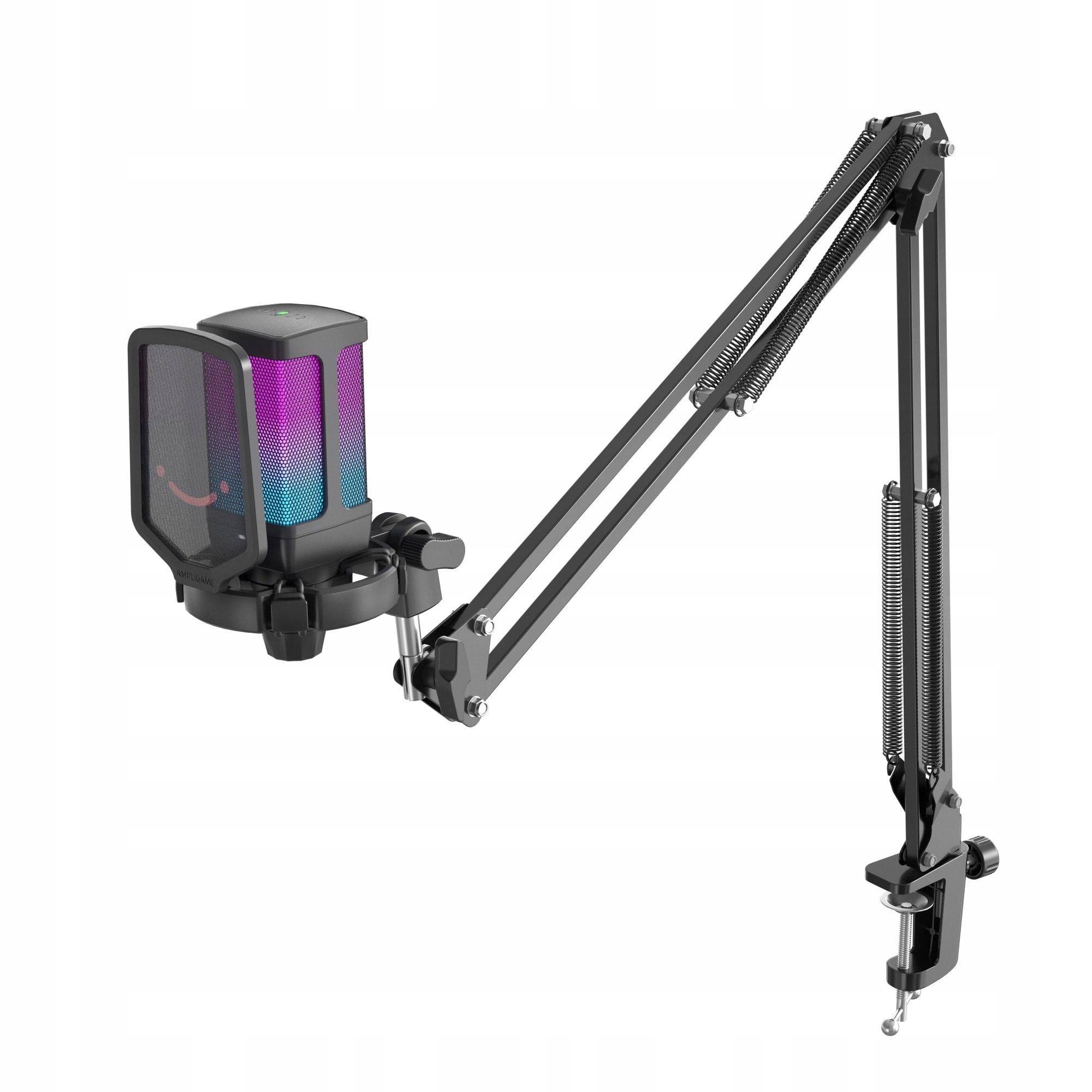 Herní Usb Mikrofon Fifine Ampligame Q6T Rgb Studiové Rameno Sada