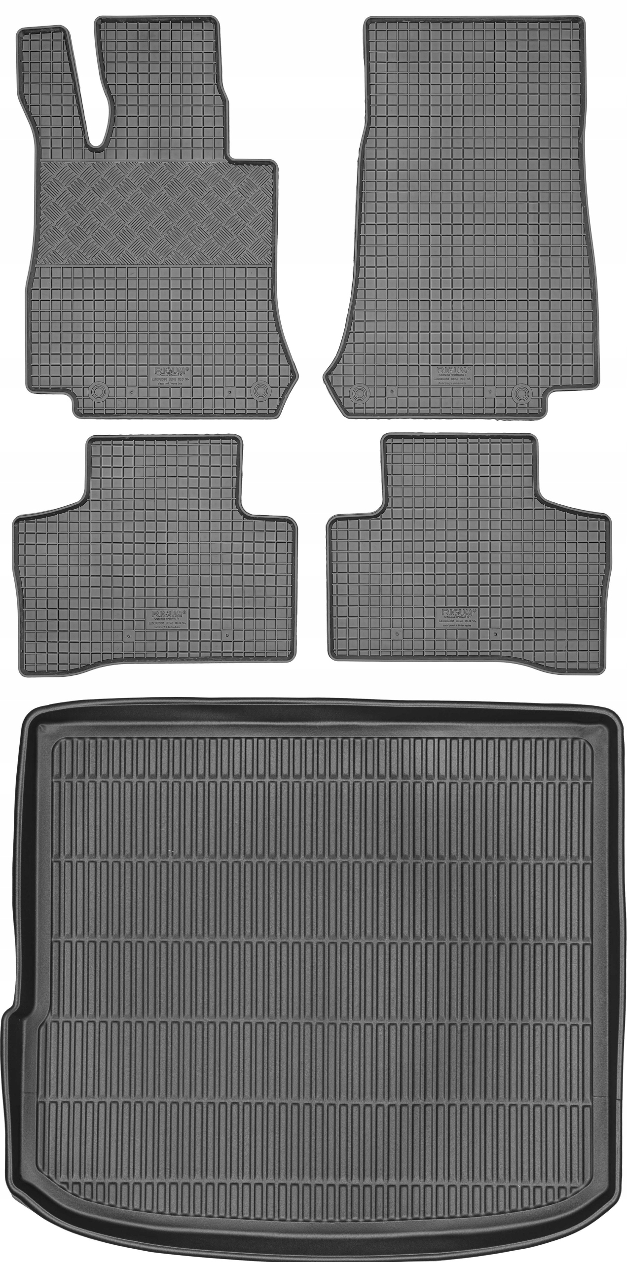 Mercedes Glc X253 Coupe 2015- Sada Gumové rohože rohož