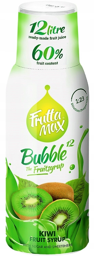 FRUTTAMAX Syrop Kiwi 500 ml na 12 litrów