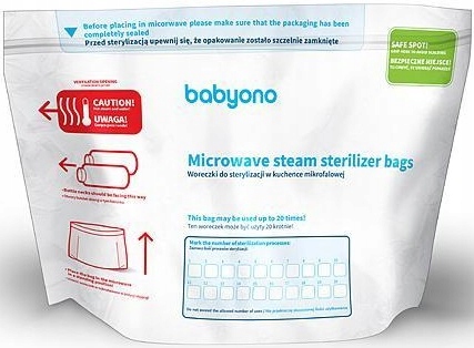 BABYONO WORECZKI DO STERYLIZACJI 100 STERYLIZACJI