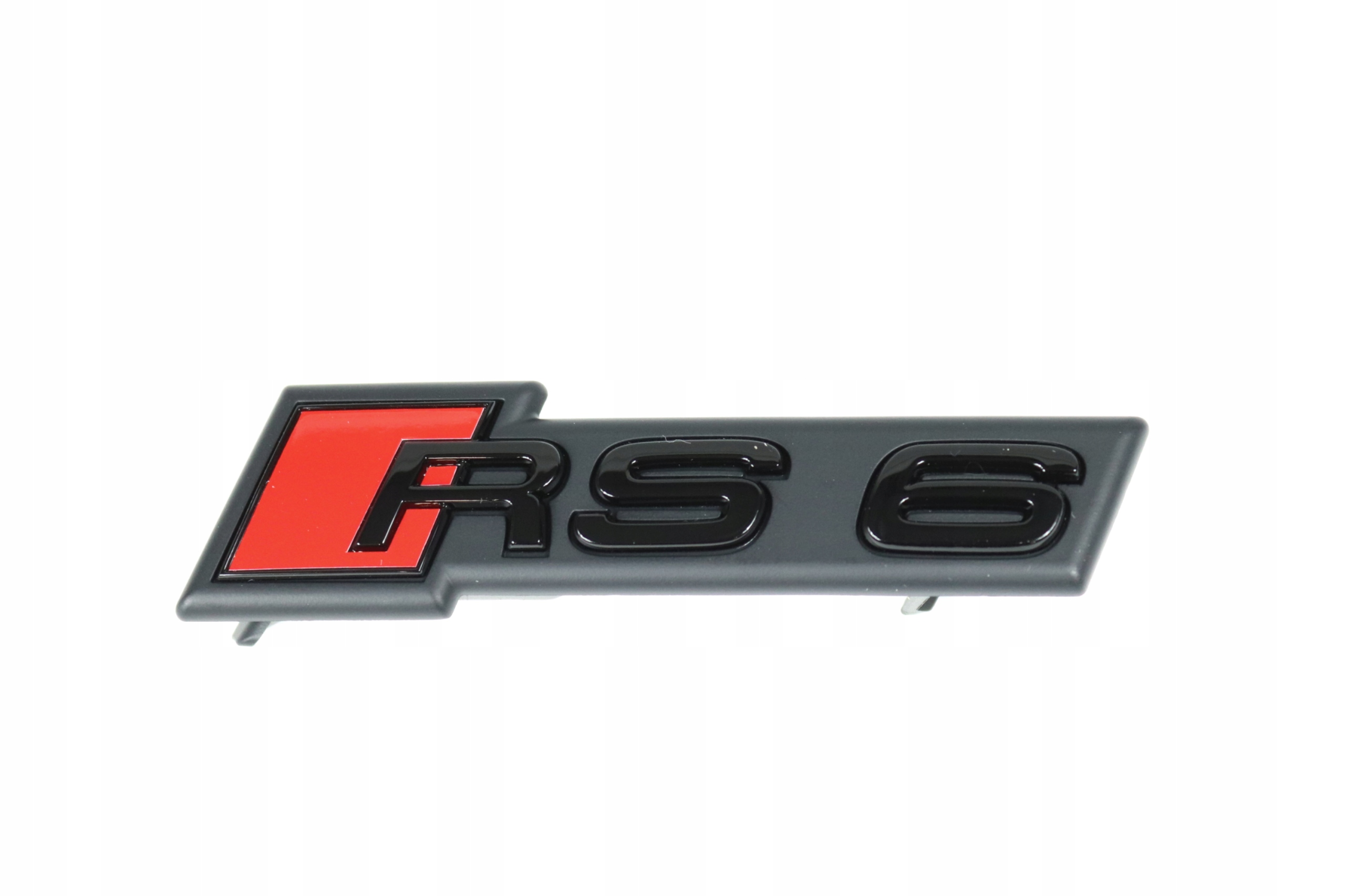 

Emblemat Znaczek Logo Przód Audi RS6 Czarny