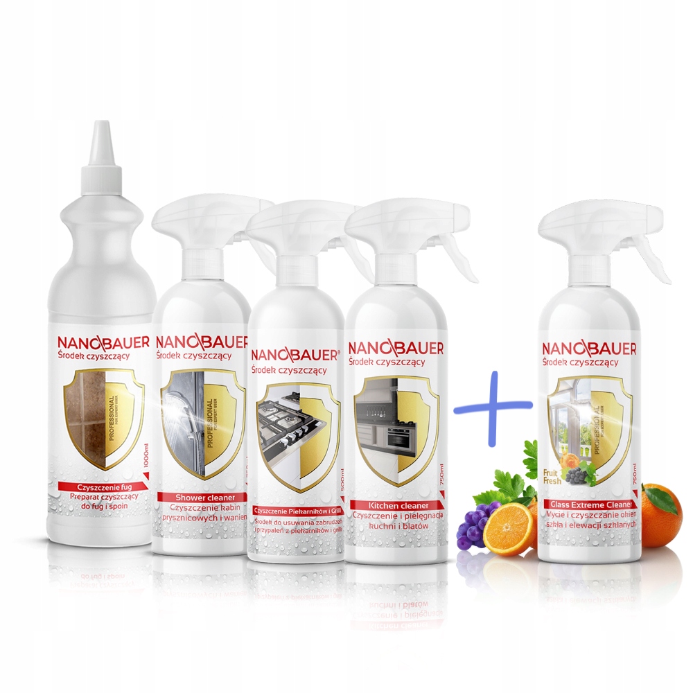 Czysty Dom – Płyn do łazienki kuchni piekarnika fug płyn do okien