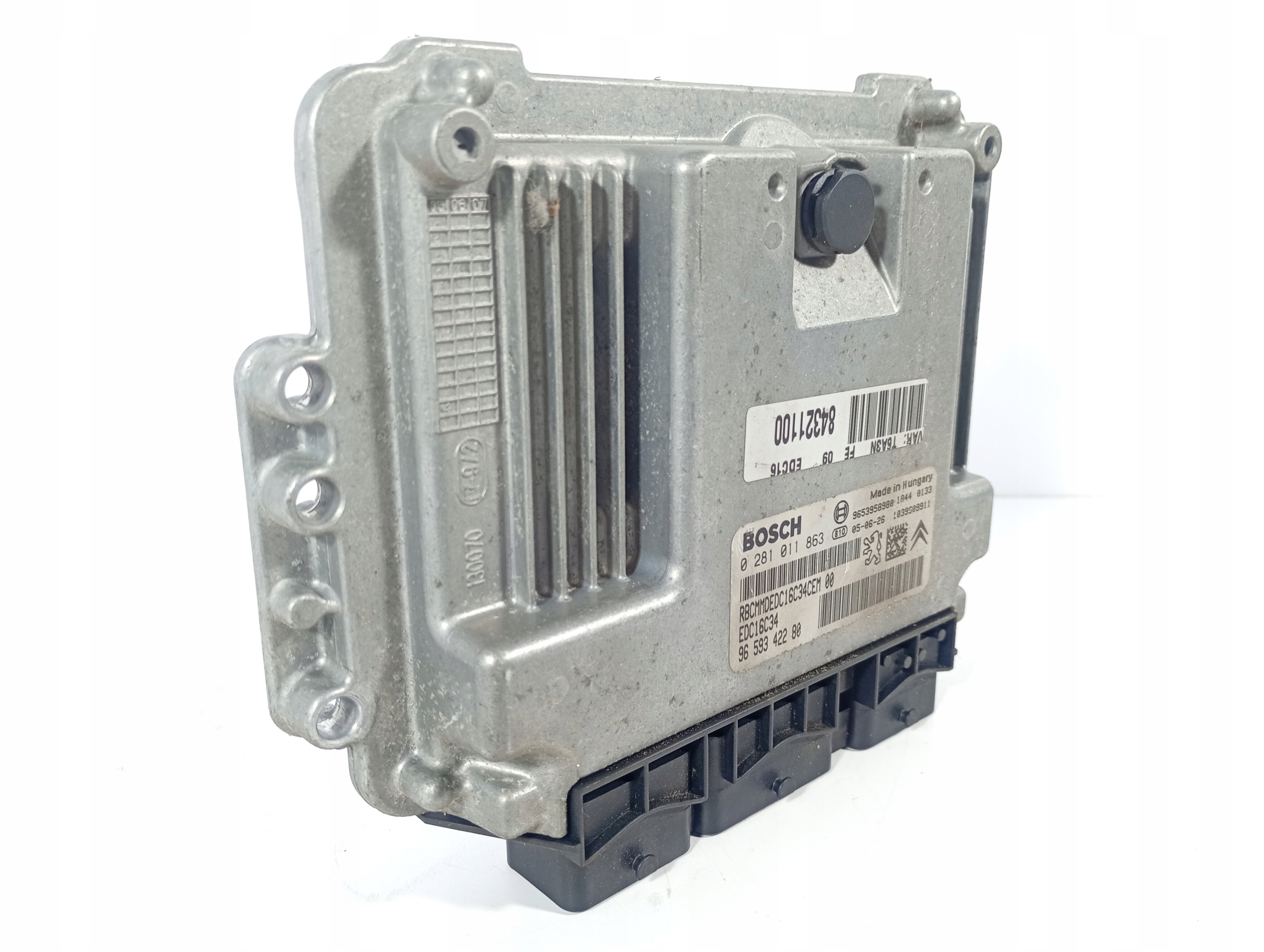 Peugeot 307 02-09 computer control unit of the engine OE 9659342280
