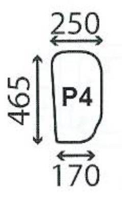 čelní sklo traktoru Ford 10 30 Sl Ultra přední spodní