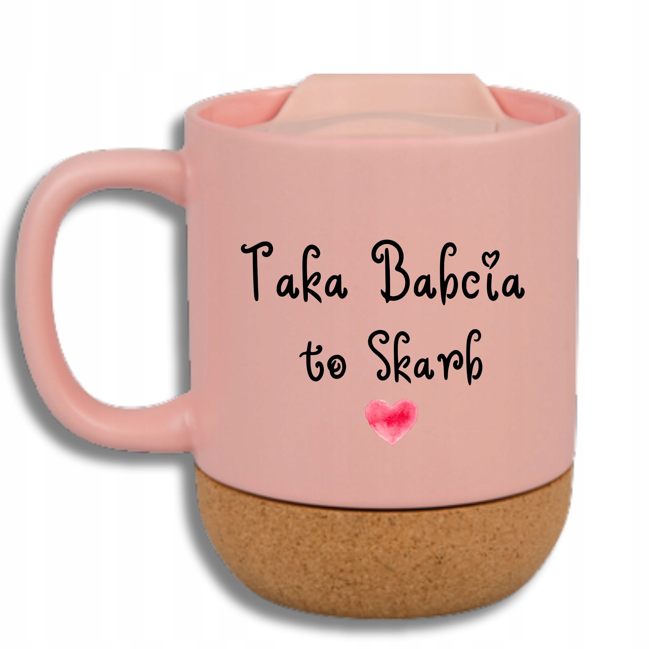 Růžový Hrnek Korek Vtipný Dárek Den Babiček Taková Babička Je Poklad