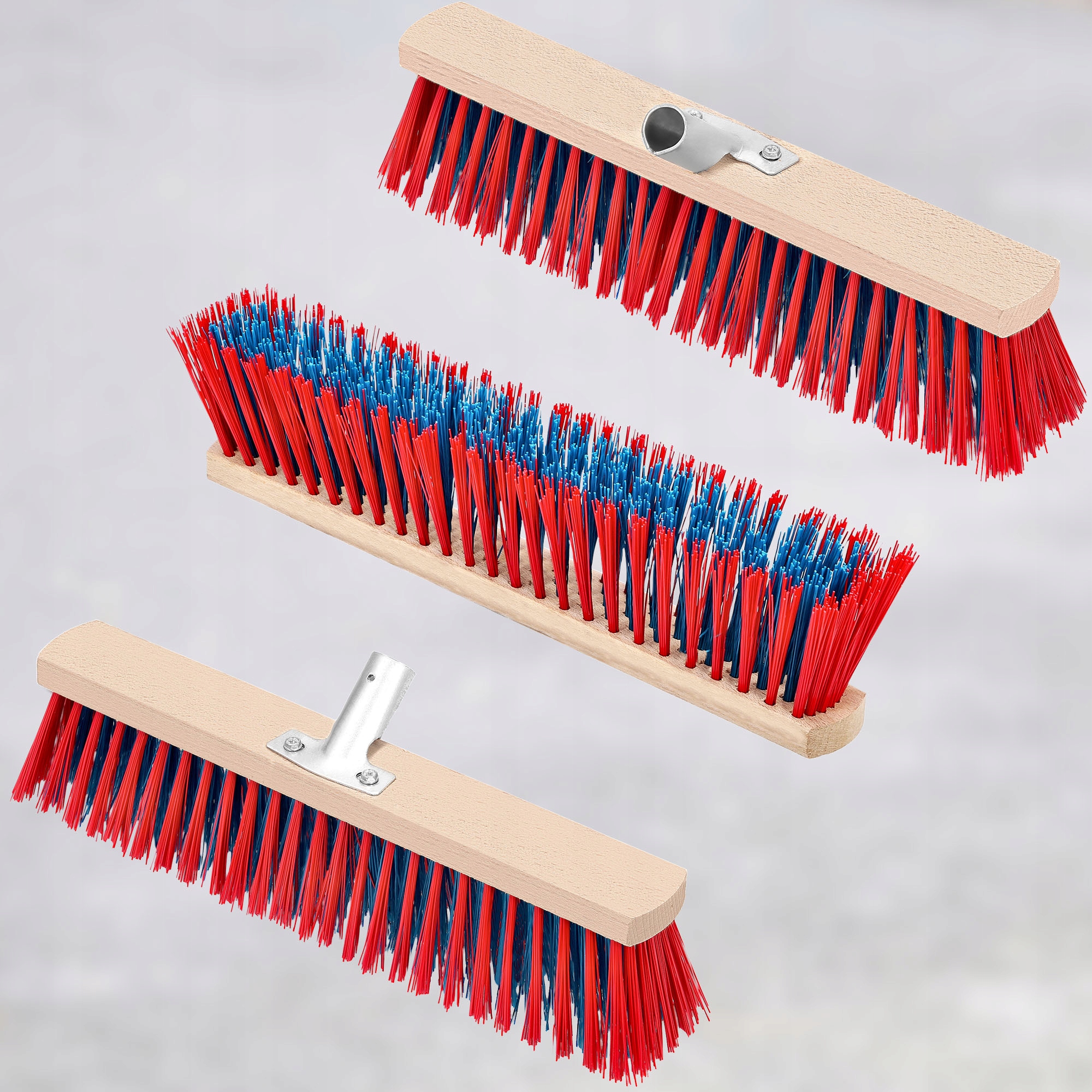 MIOTŁA SZCZOTKA GOSPODARCZA DO ZAMIATANIA ULICÓWKA 400MM ZAMIATACZ ZMIOTKA Zasilanie ręczne