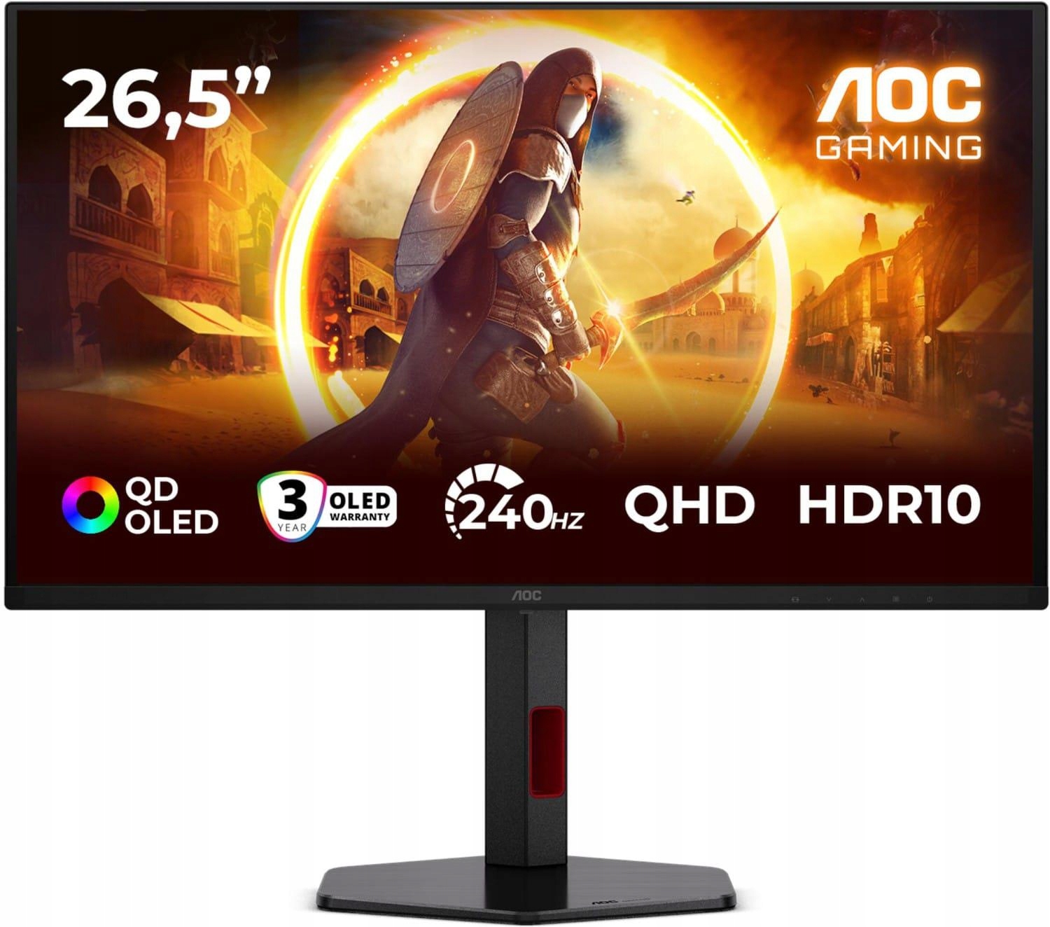 Monitor Aoc Q27G4ZDR 240Hz Qhd Qd-oled 26.5"