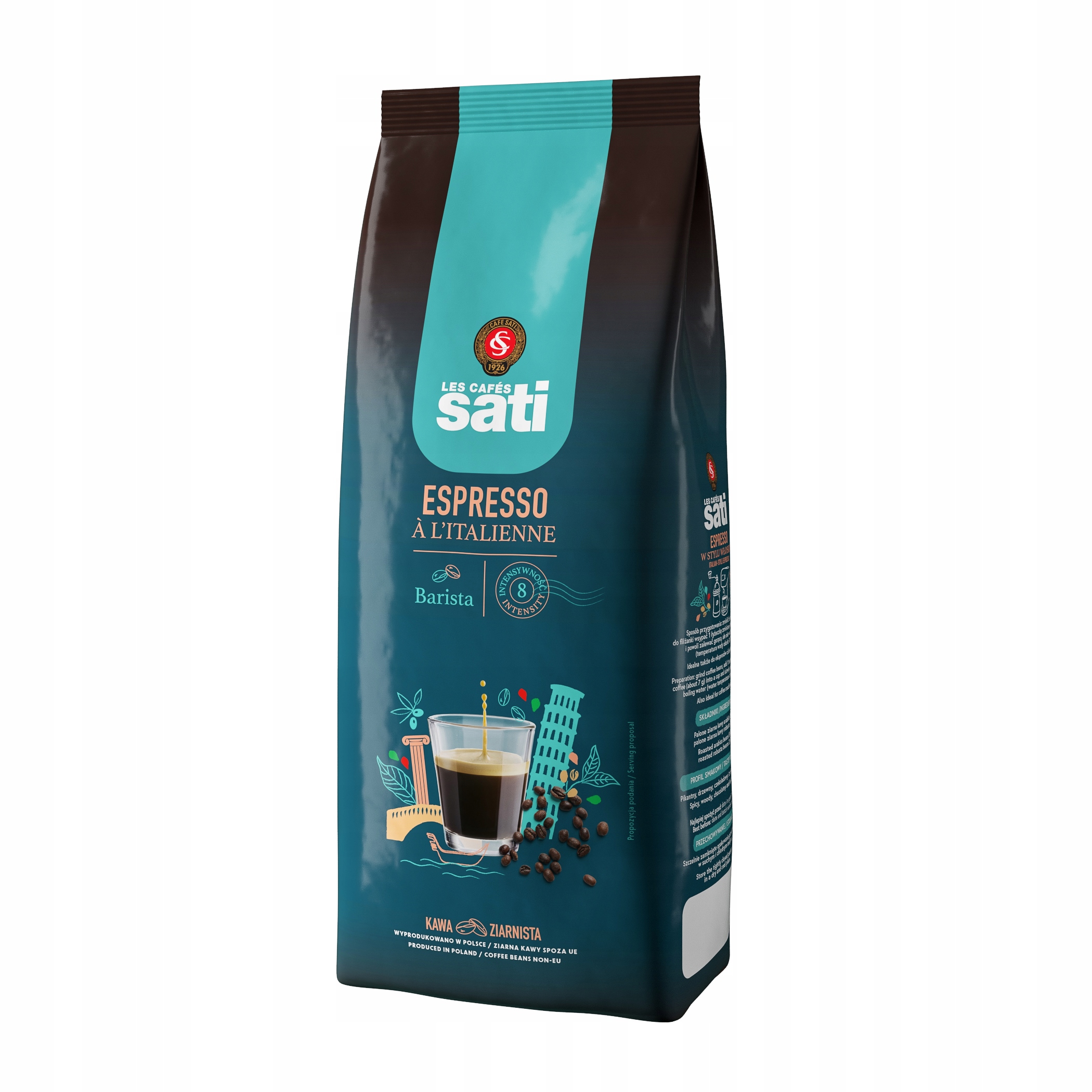 Cafe Sati Espresso A L Italienne 1000g ziarno (36)