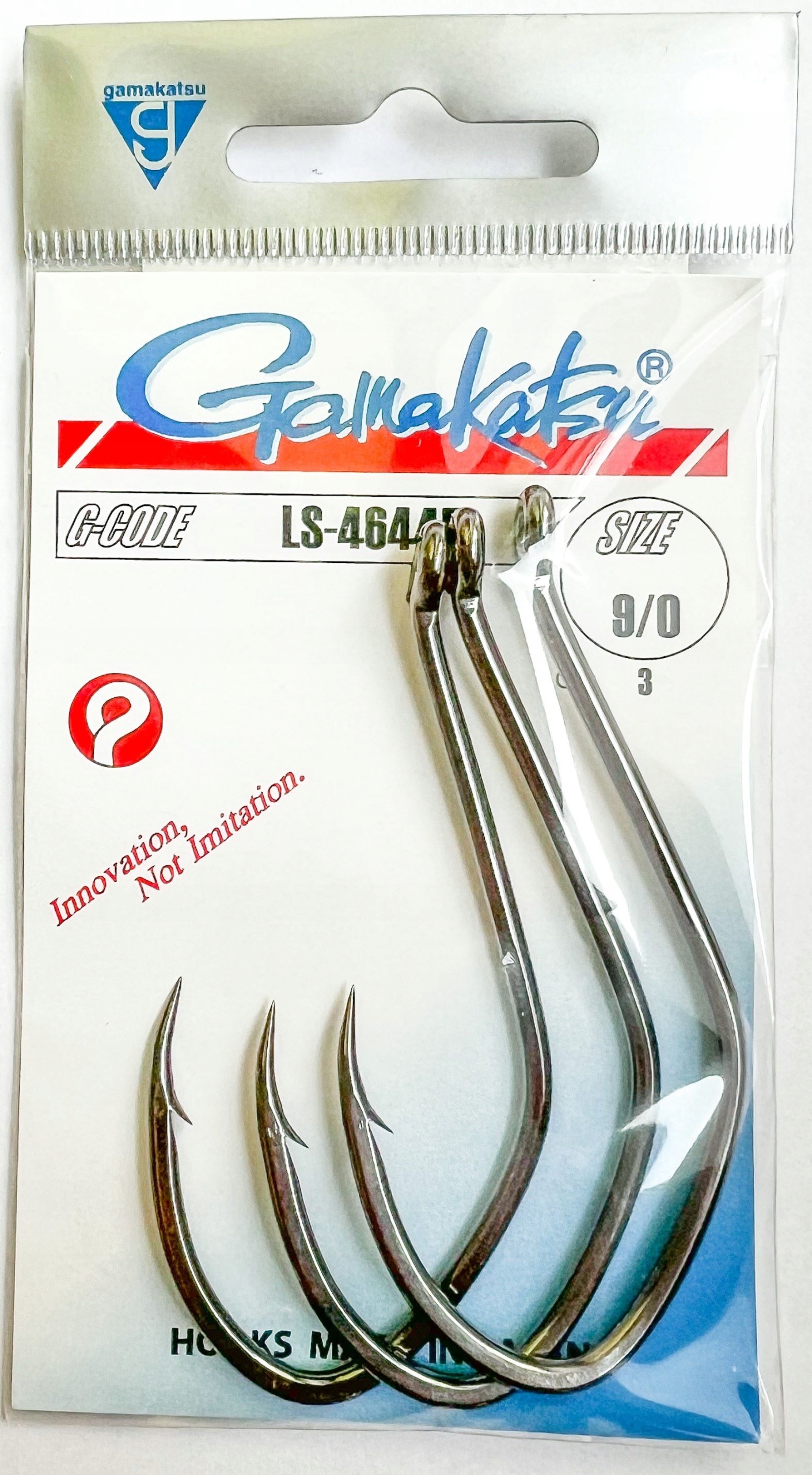 Haczyk Gamakatsu LS-4644F nr 9/0, 3szt