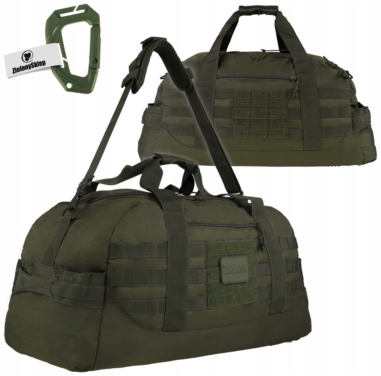 Torba Wojskowa Turystyczna Mil-tec Uscombat Parachute Lotnicza 54L Ol. +gr.