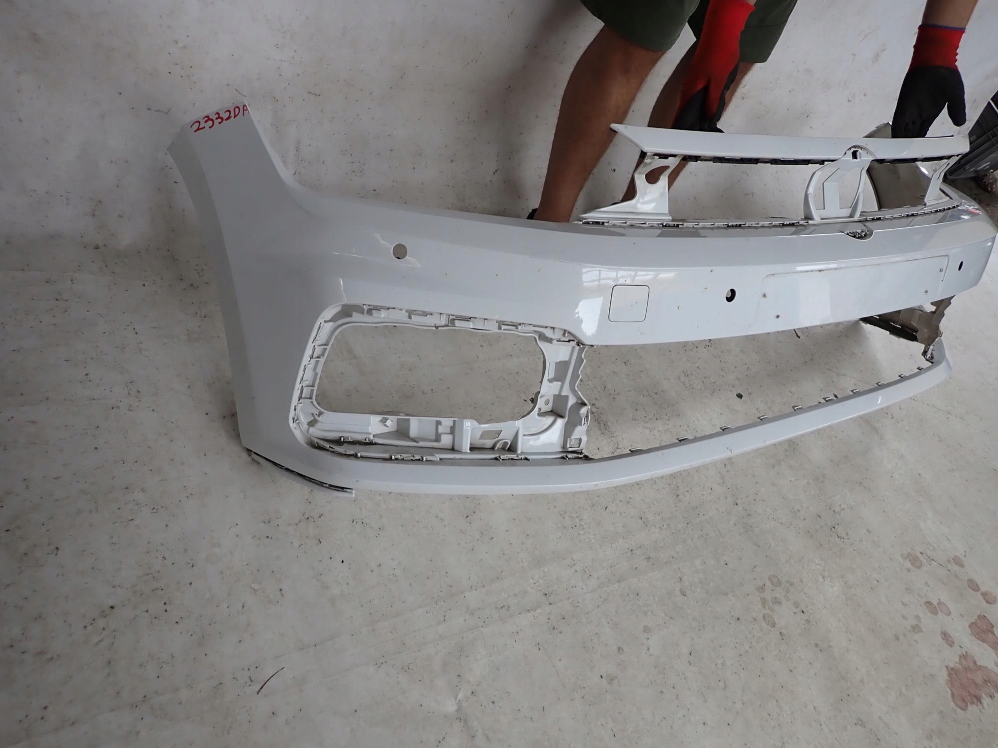 VW POLO VI 6 2G GTI 17-21 bumper front front PDC
