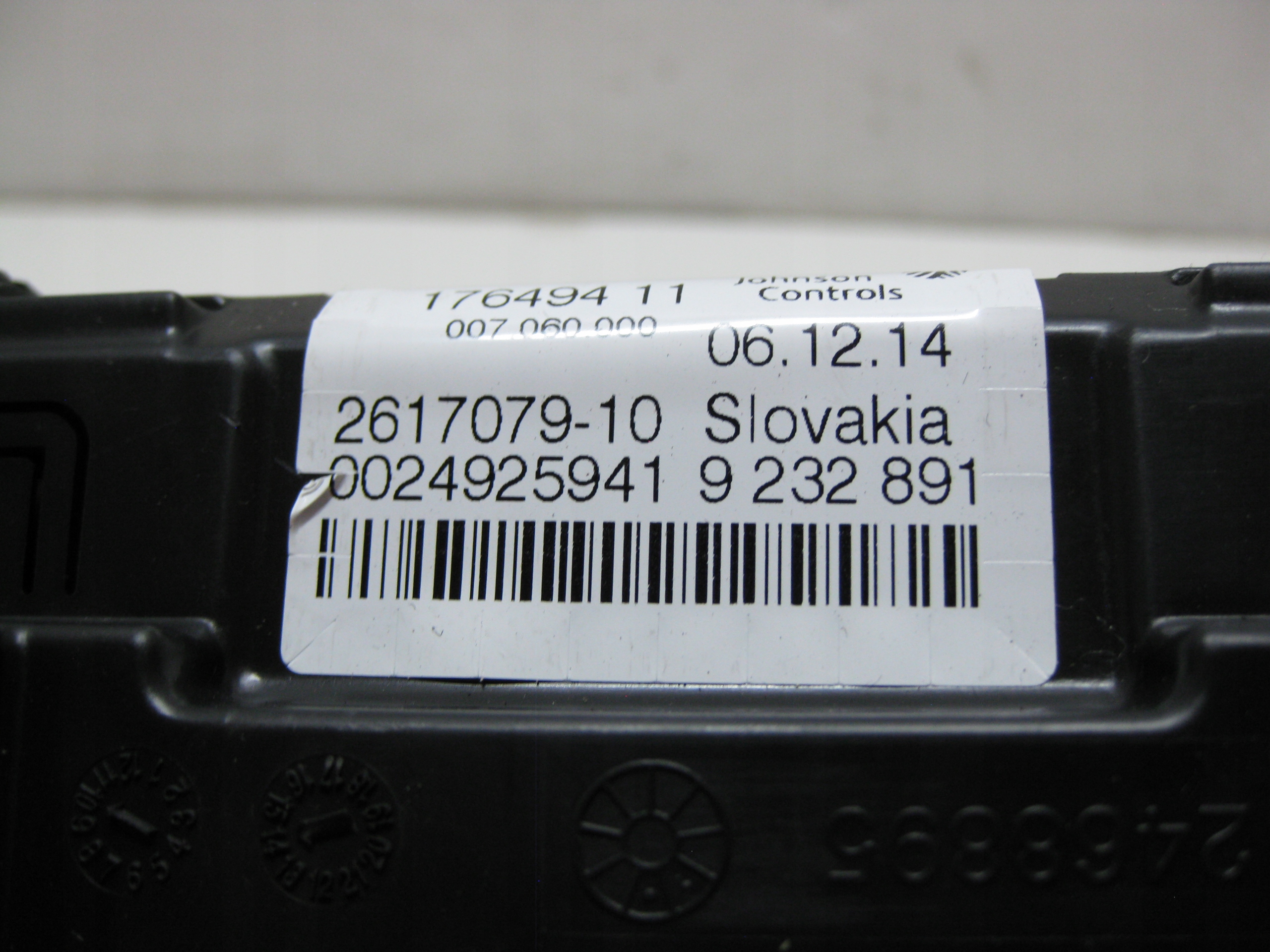 BMW F20 1.6i 14R dials dials 9232891 EU