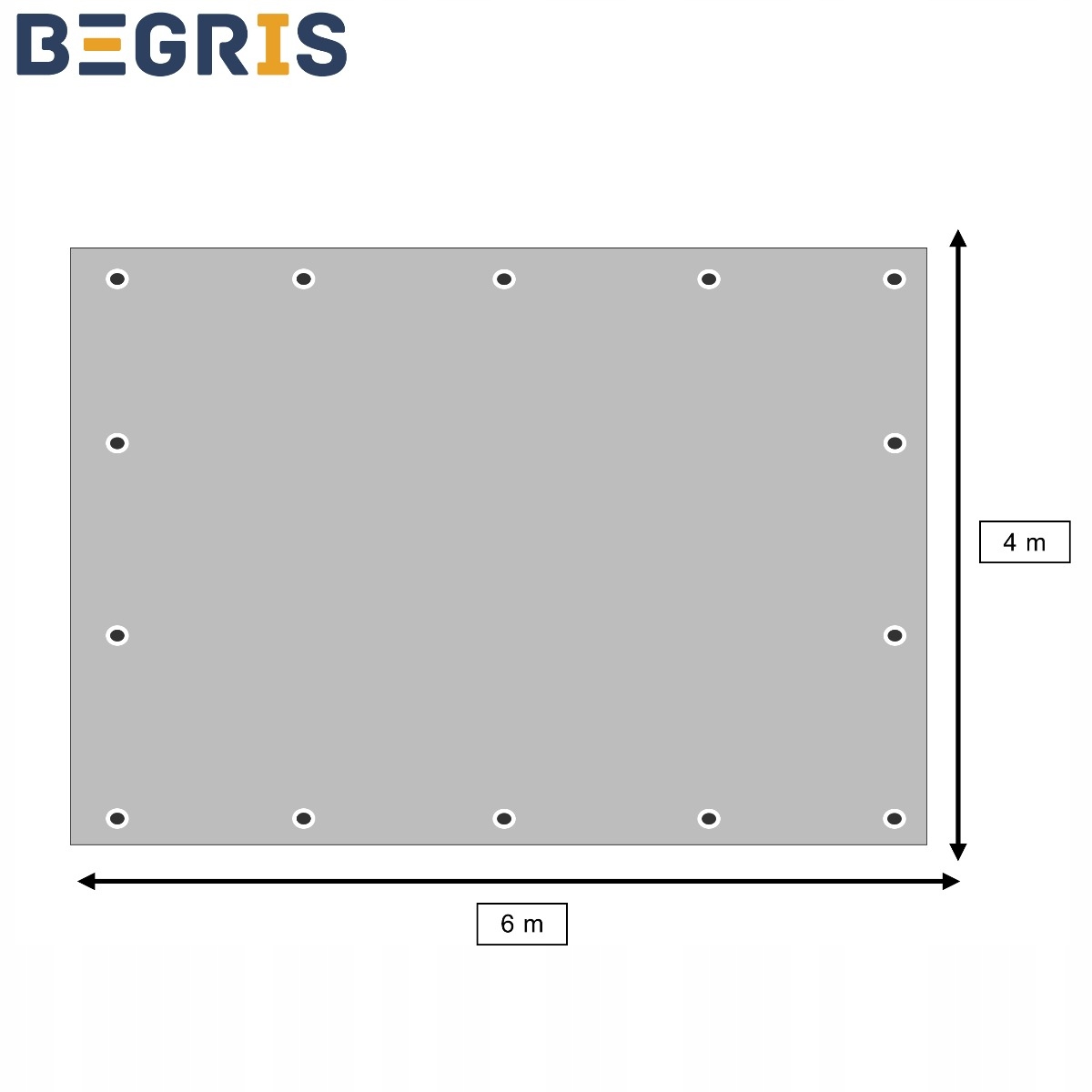PLANDEKA PLANDEKI SREBRNA 4X6 BARDZO GRUBA 130G MOCNE OKRYCIE WZMOCNIONA Producent WM