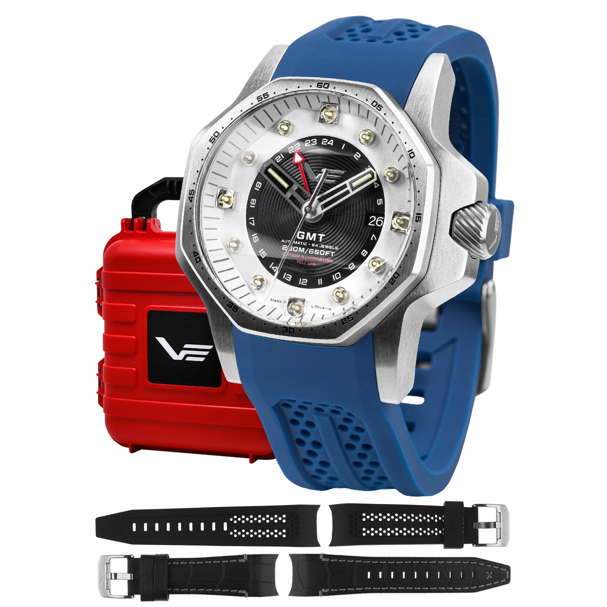 Pánské Hodinky Vostok Europe NH34-640A702SBL modrý pásek